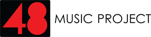 48 Music Project Logo Text on the Right oneline